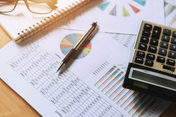 business financial concept accounting report on desk in office business financial concept accounting report on desk in office